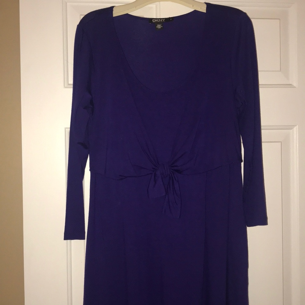 DKNY purple dress